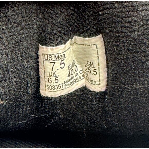 Vans Men's Youth Bearcat Black/Dark Gum Suede Skate Shoes Size 7.5 - Picture 5 of 7